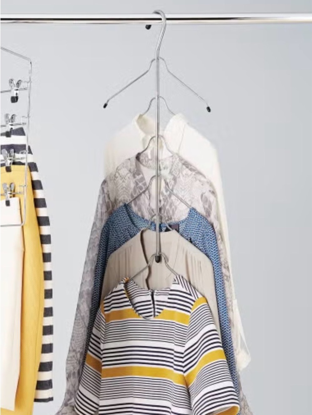 6-Tier Shirt Tree from The Container Store. Buy 1, get 1 free! Brand new.